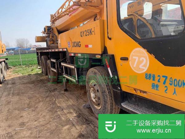 河南出售二手徐工25k汽車吊