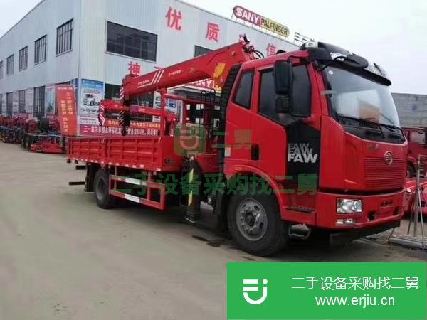 湖北出售二手解放吊車