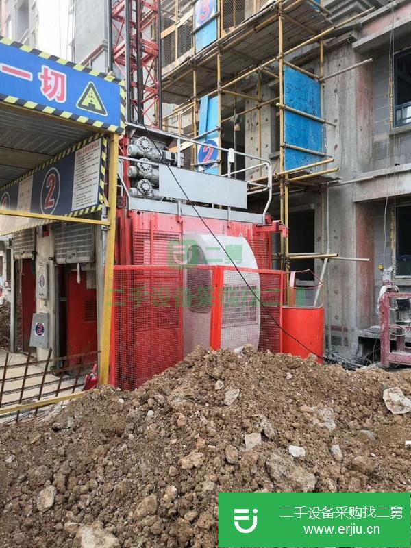 山東出售二手施工升降機