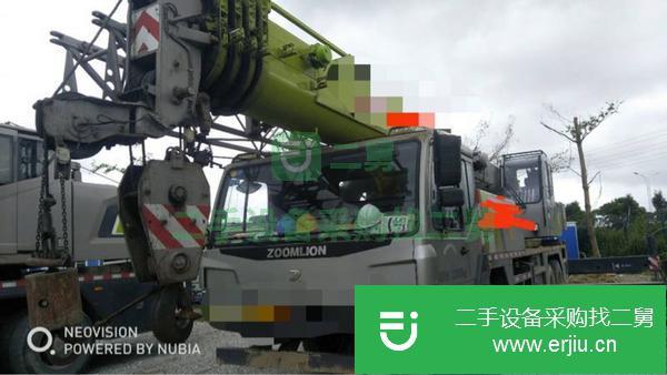 廣東出售二手中聯(lián)激光綠汽車吊