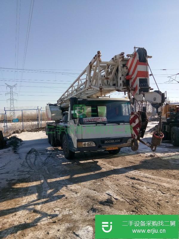 內蒙古出售二手中聯重科吊車