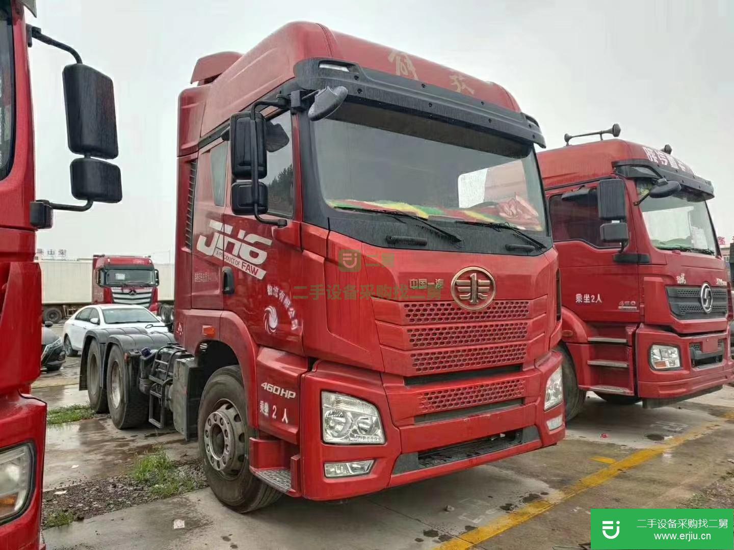 山東出售二手青島解放牽引車(chē)