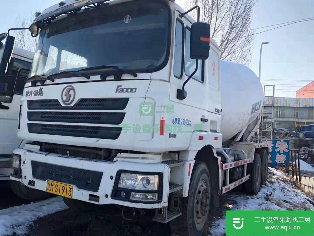 遼寧出售二手陜汽德龍F3000土攪拌車