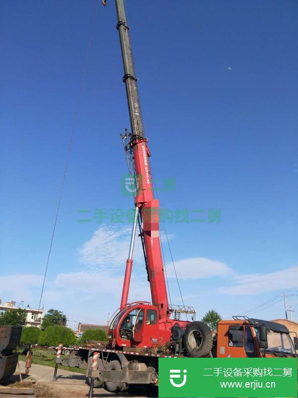 山西出售二手13年東岳吊車  25噸5節臂，手續齊全