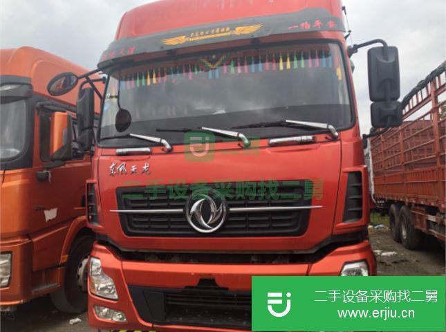 江西出售二手東風(fēng)天龍高欄載貨車
