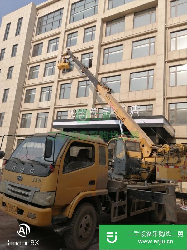 山東出售二手森源八噸吊車