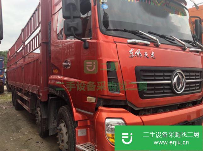 江西出售二手東風(fēng)天龍高欄載貨車