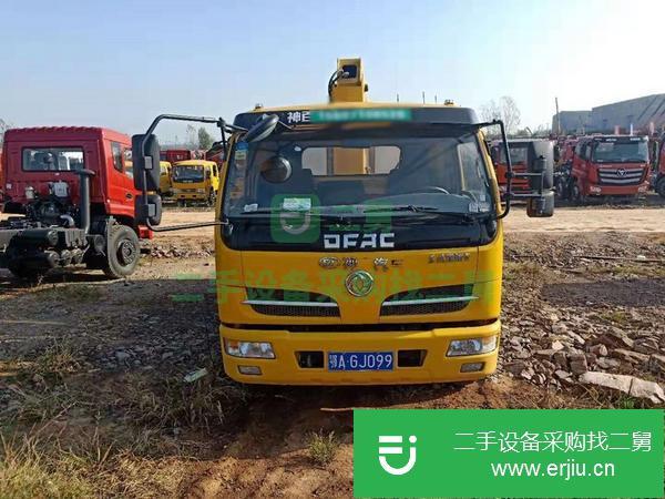 湖北出售二手東風福瑞卡隨車吊