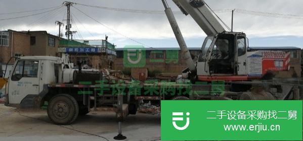青海出售浦沅吊車，16噸有手續(xù)