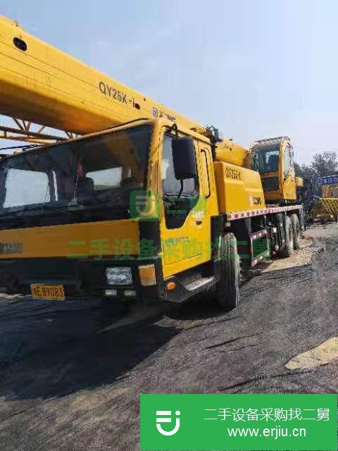 山西出售二手25噸徐工吊車