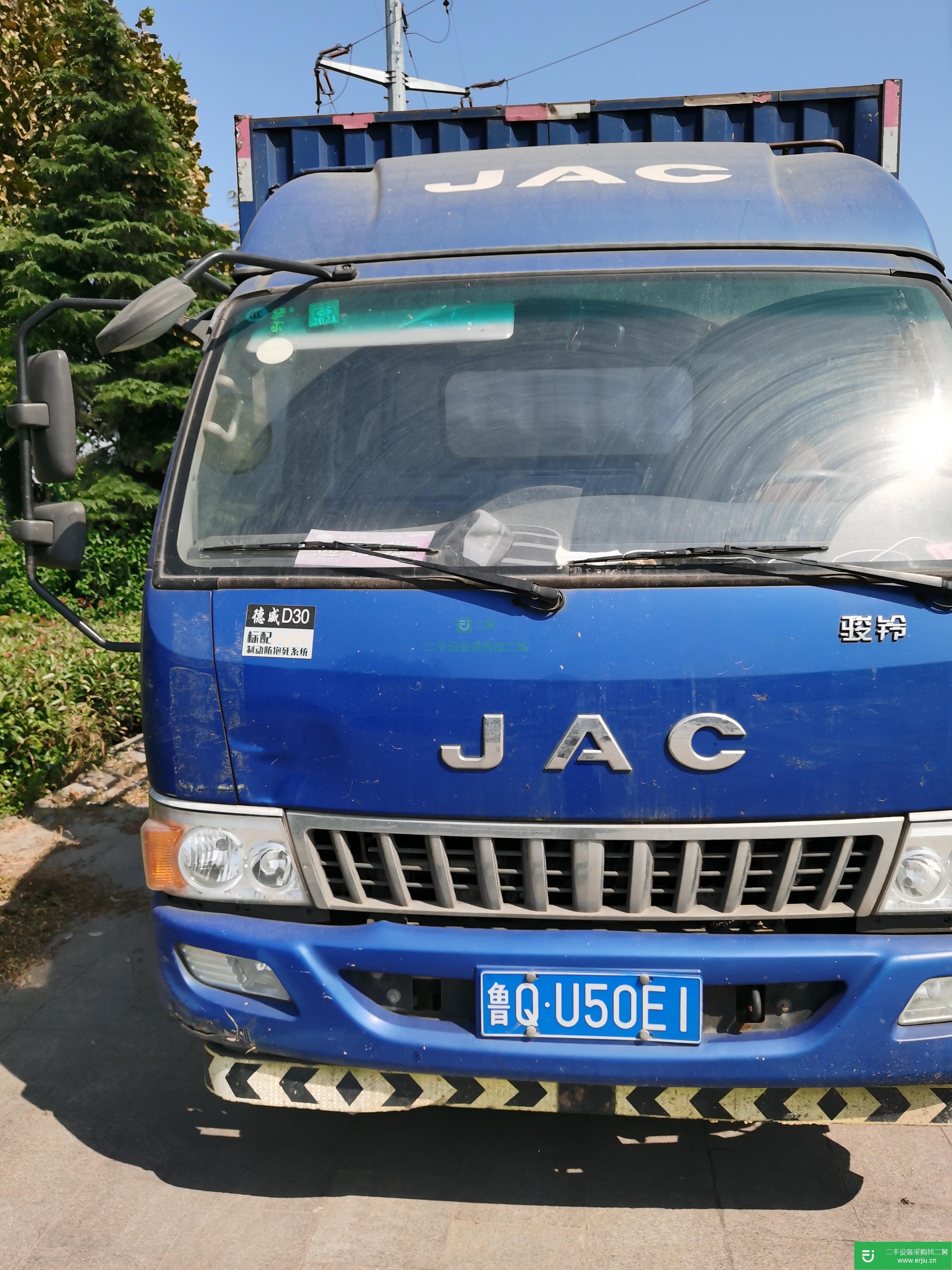 山東出售二手江淮駿鈴高欄載貨車