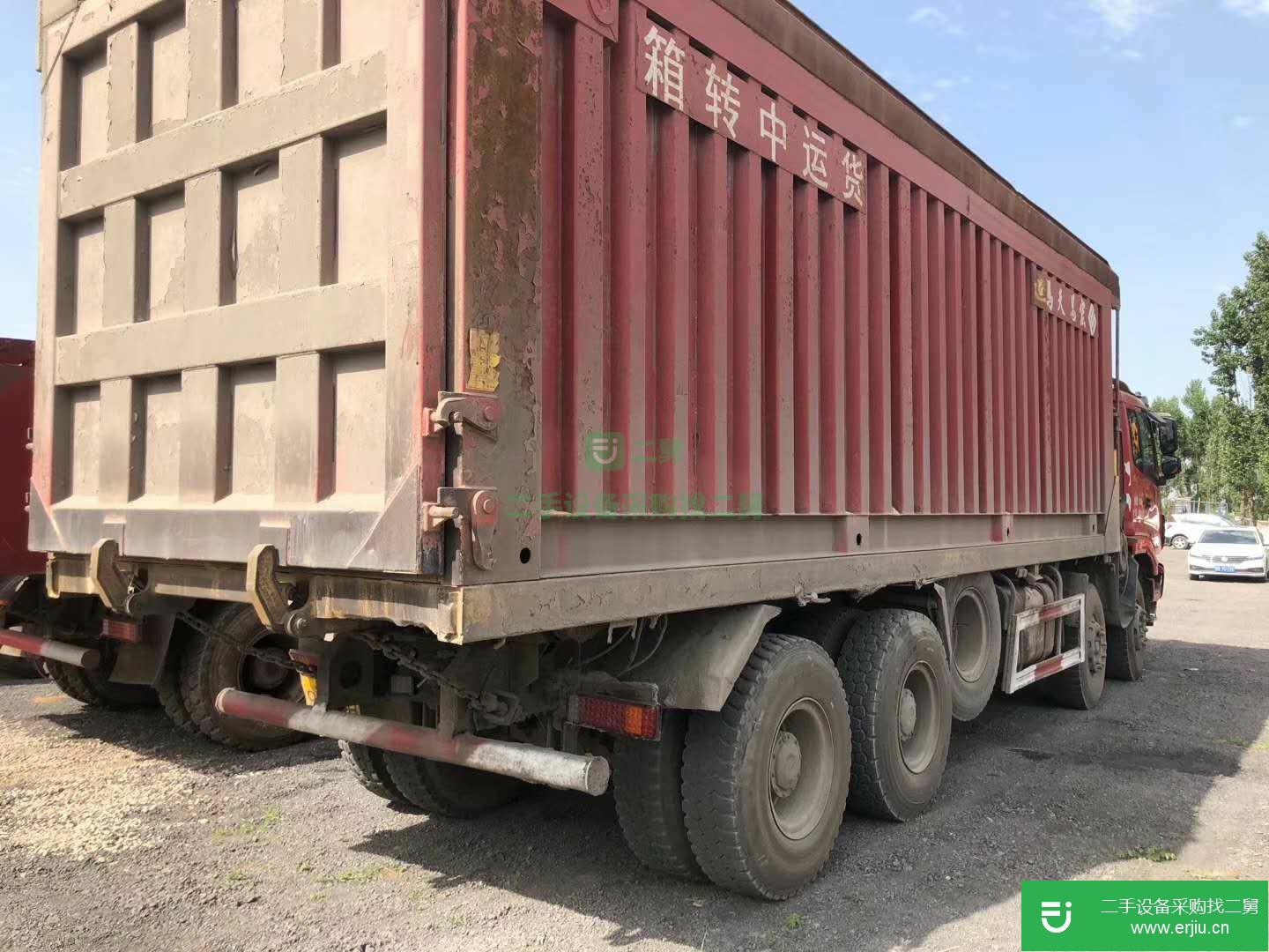 河北出售二手福田歐曼自卸車
