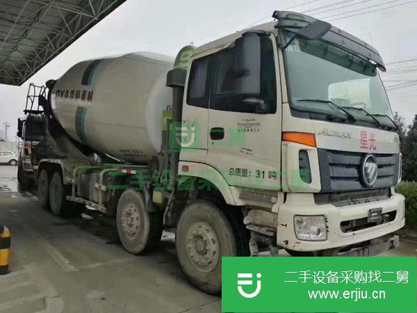 河北出售轉(zhuǎn)讓二手國(guó)五20方歐曼攪拌車(chē)