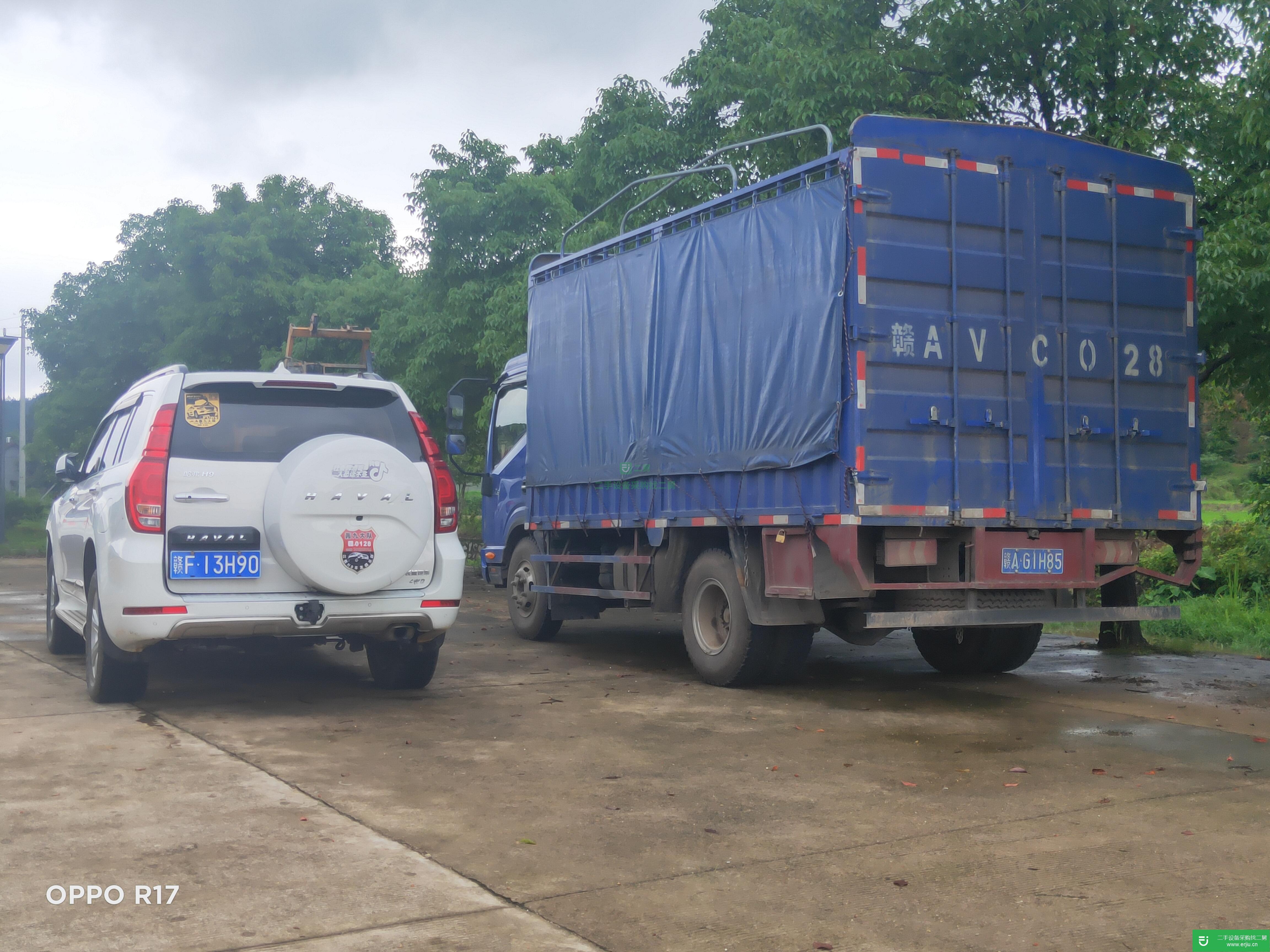 江西出售二手江淮帥鈴倉(cāng)柵載貨車(chē)
