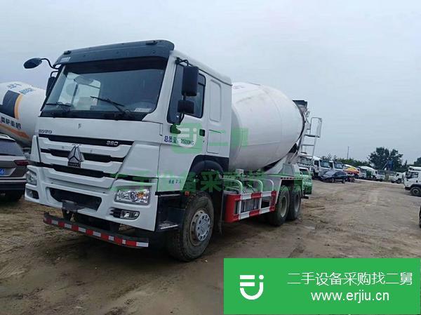 山東出售轉讓國五豪沃攪拌車 380馬力大14方