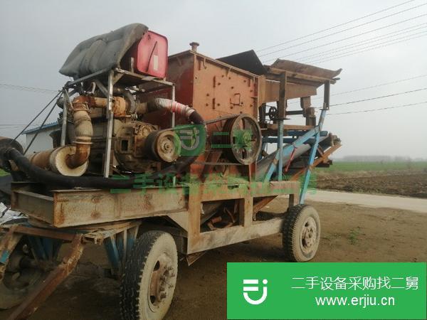 安徽出售二手移動制砂機