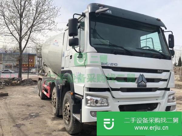 青海出售二手豪沃混凝土攪拌車