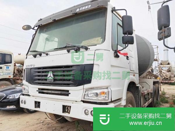 黑龍江出售二手豪沃攪拌車