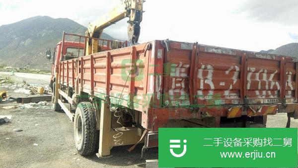 山東出售二手石煤隨車吊