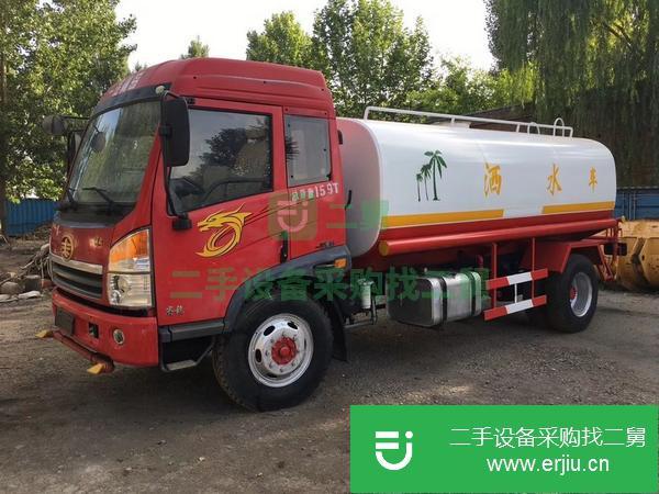 河北出售二手解放君威12噸灑水車