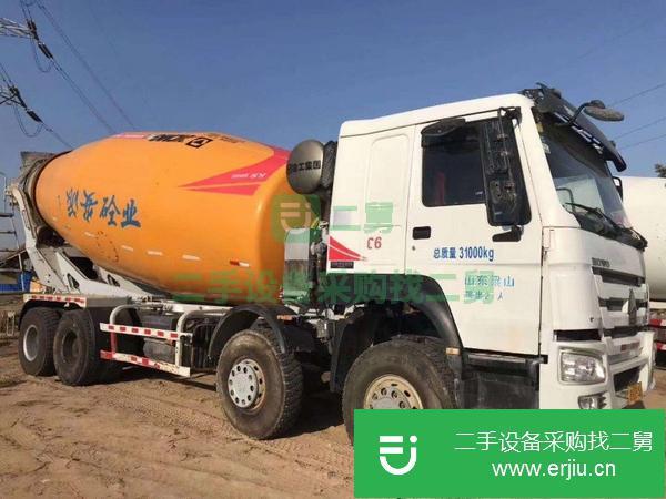 江蘇出售二手20方豪沃攪拌車
