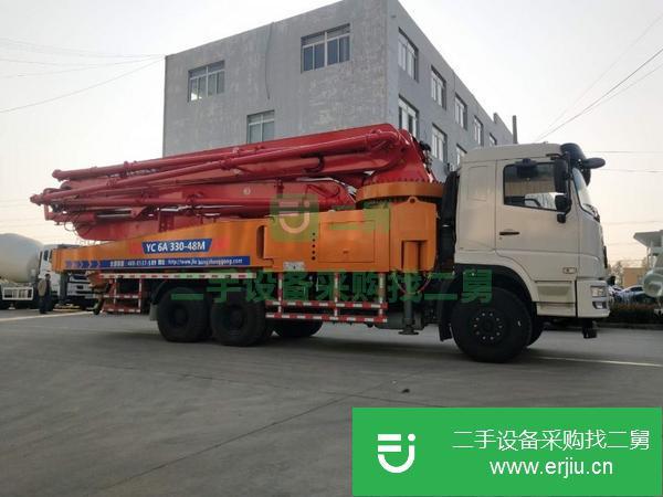 山東出售二手的混凝土泵車