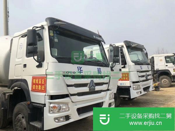 江西出售二手豪沃水泥攪拌車