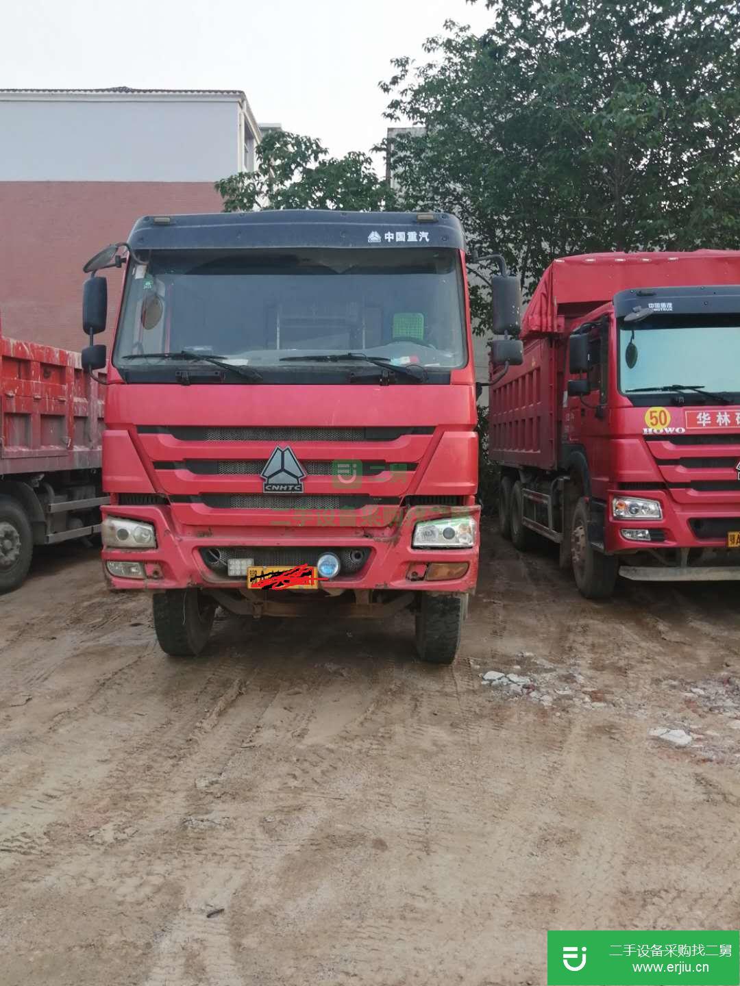 湖北出售二手重汽豪沃自卸車