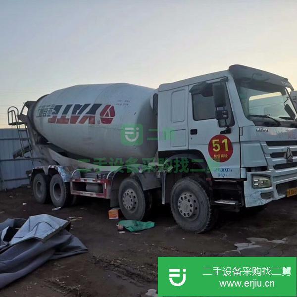 安徽出售轉讓二手豪沃混凝土攪拌車