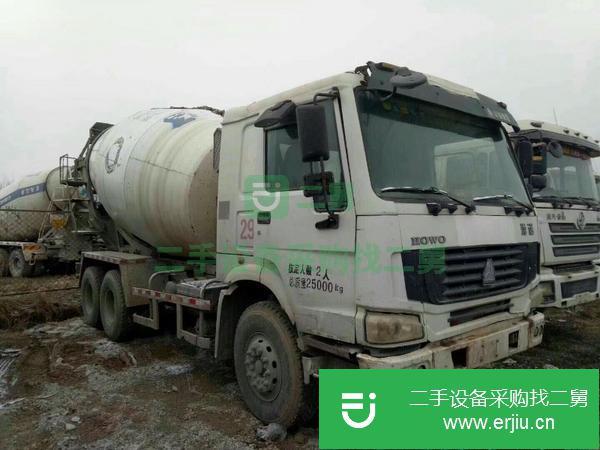 江蘇出售二手豪沃攪拌車