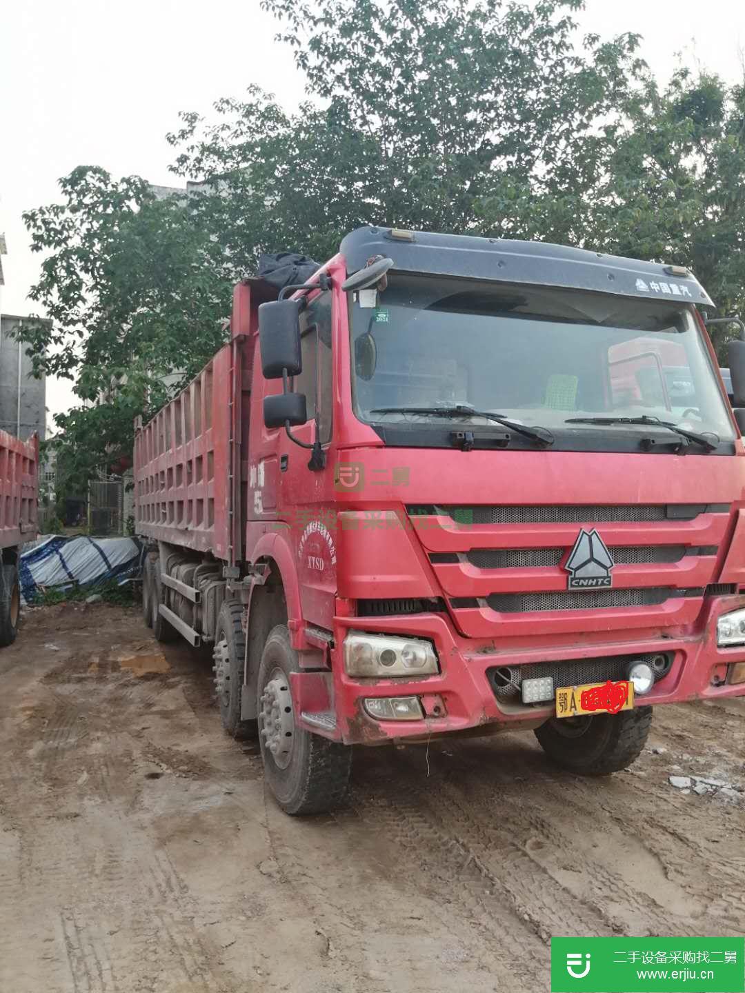 湖北出售二手重汽豪沃自卸車