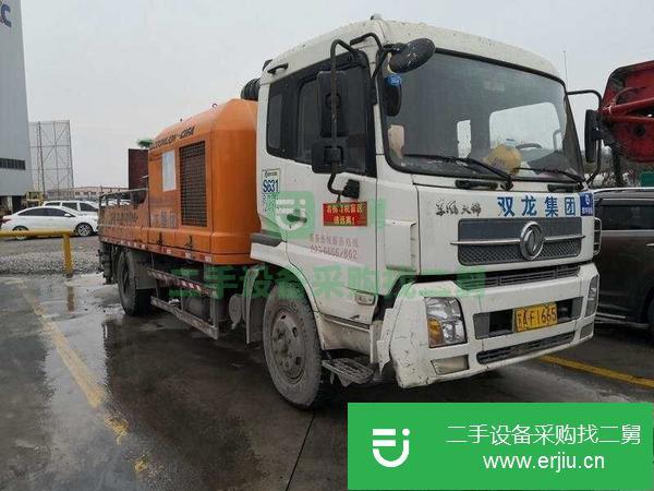 江蘇出售二手中聯柴油車載泵一臺