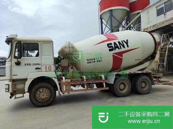 廣西出售轉讓二手德龍攪拌車大12方