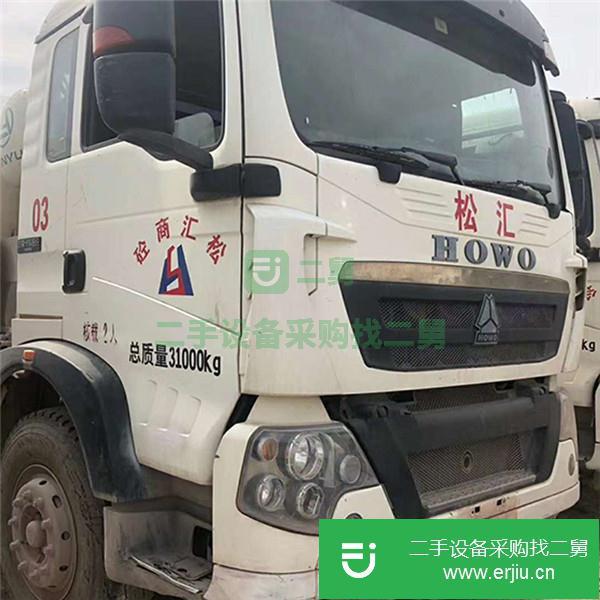 山東出售二手豪沃混凝土攪拌車