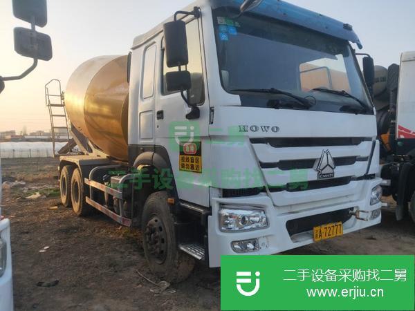 河南出售轉讓豪沃攪拌車 大12方