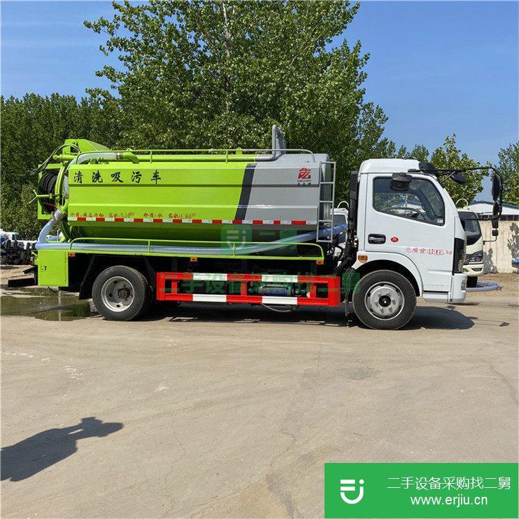 山東出售二手福田5方吸污車