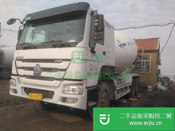 山東出售二手豪沃攪拌車