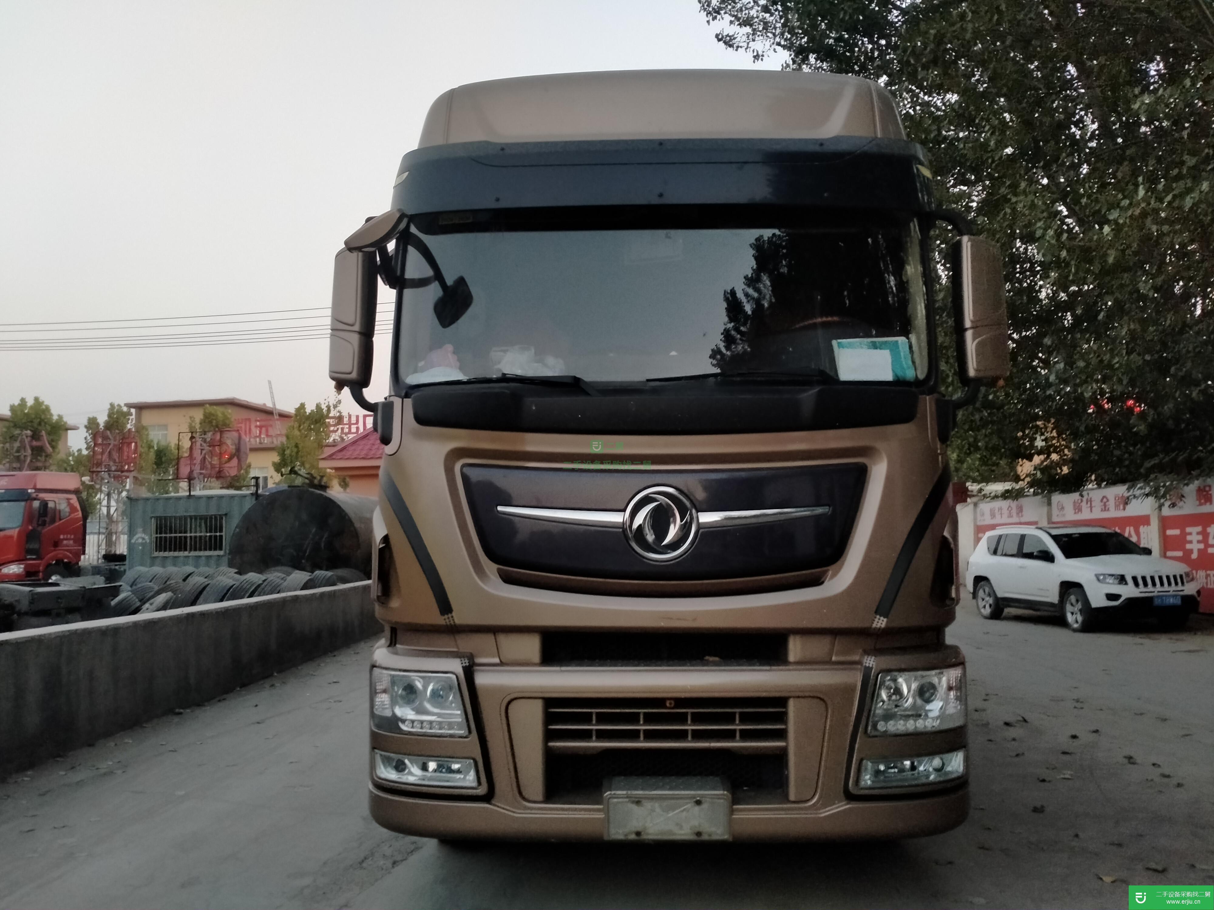 山東出售二手東風(fēng)天龍半掛車