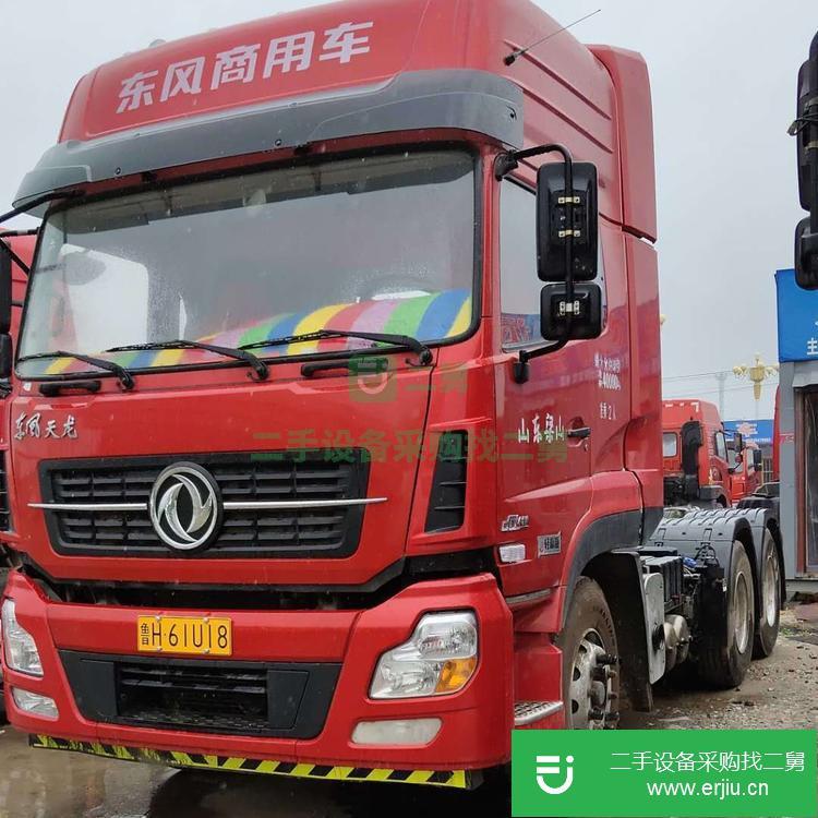 山東出售二手陜汽德龍牽引車