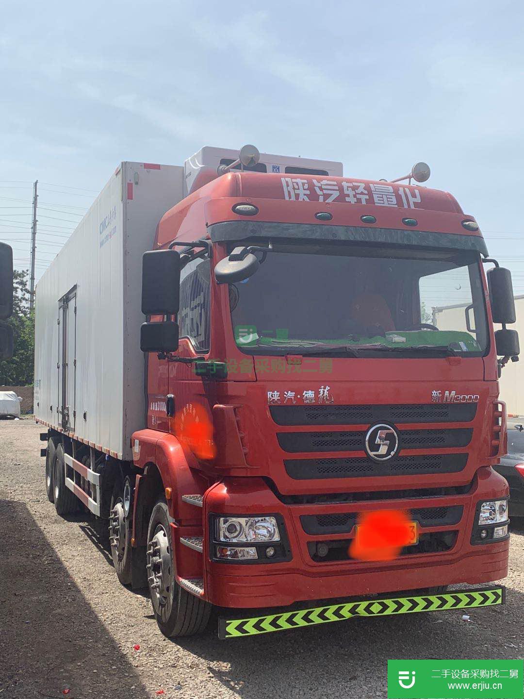 陜西出售二手陜汽重卡冷藏車