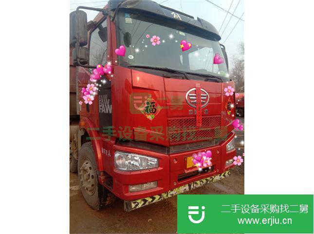 河北出售二手一汽解放J6P自卸車
