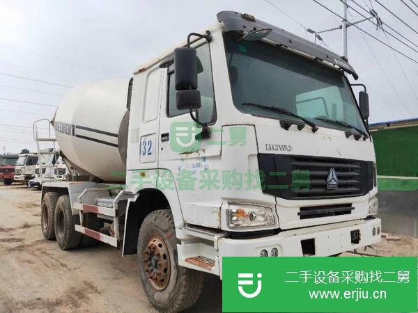 黑龍江出售二手豪沃攪拌車