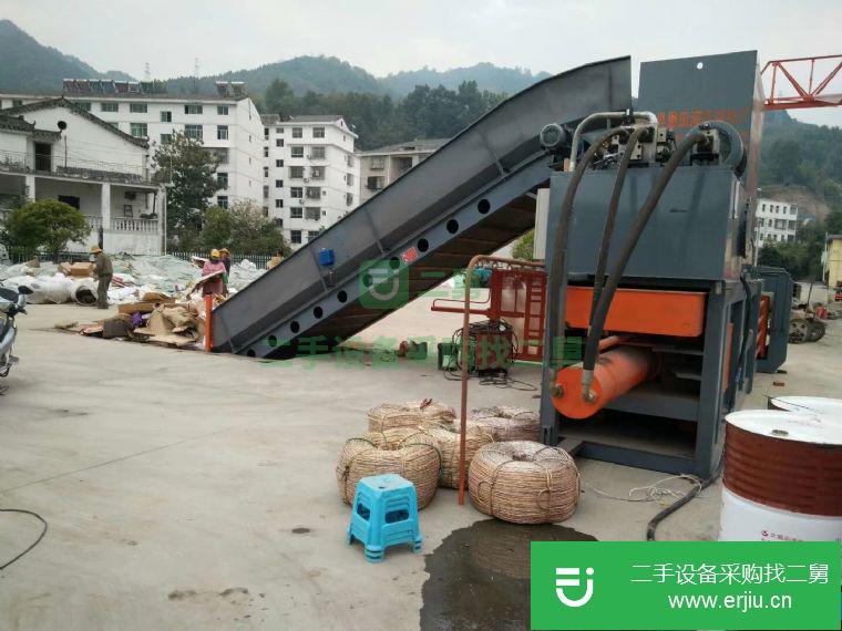 江蘇出售二手廢紙塑料瓶打包機(jī)