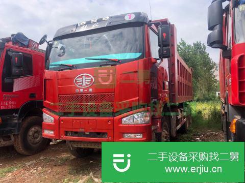 江西出售二手一汽解放J6P自卸車