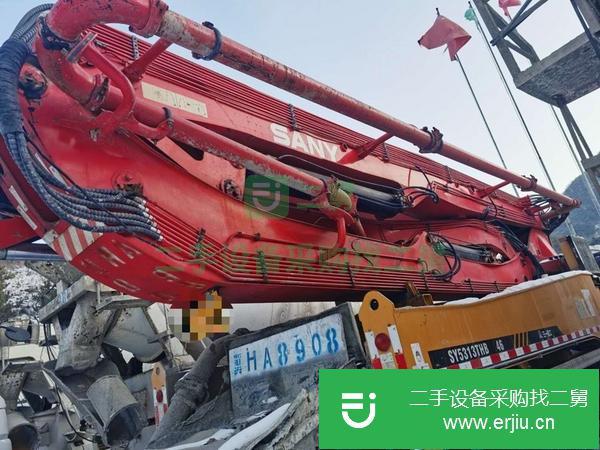 北京出售二手46米泵車