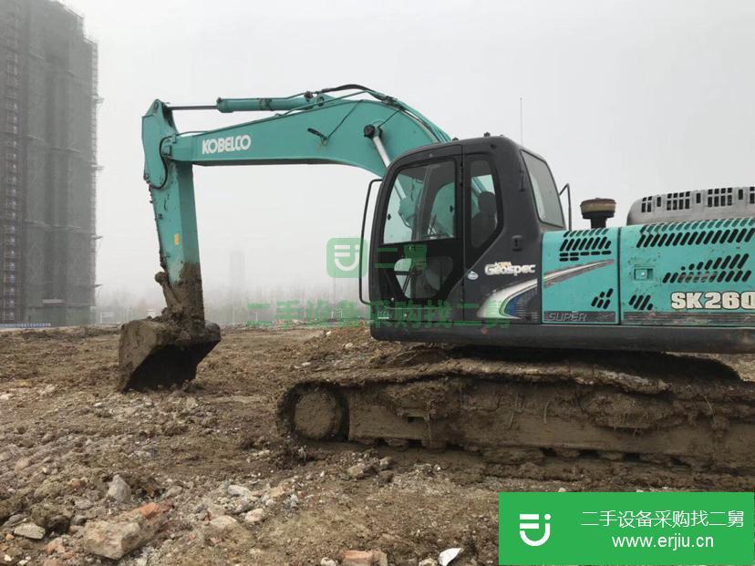 安微出售二手神鋼SK260LC-8挖掘機