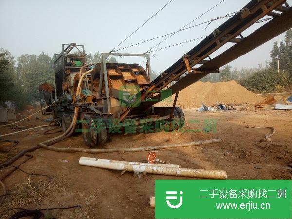 山東出售二手移動式洗砂機