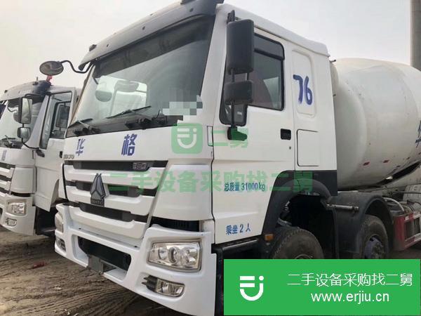 江西出售二手豪沃水泥攪拌車