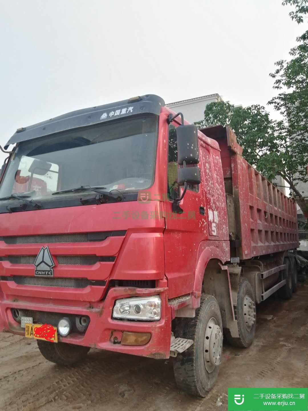 湖北出售二手重汽豪沃自卸車