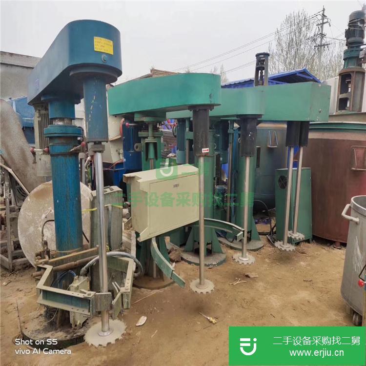 山東出售二手變頻調(diào)速分散機(jī)